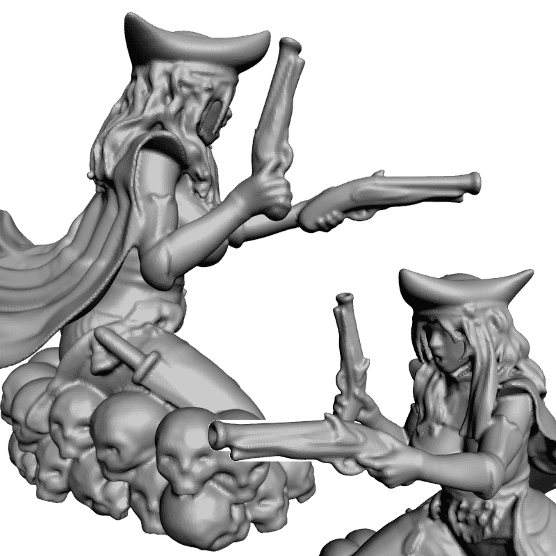 картинка Anne Bonny PI1-159 3D-STL.COM