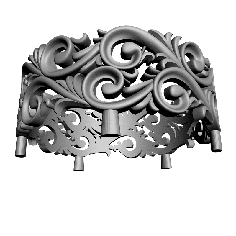 картинка Кольцо RY2-018 3D-STL.COM