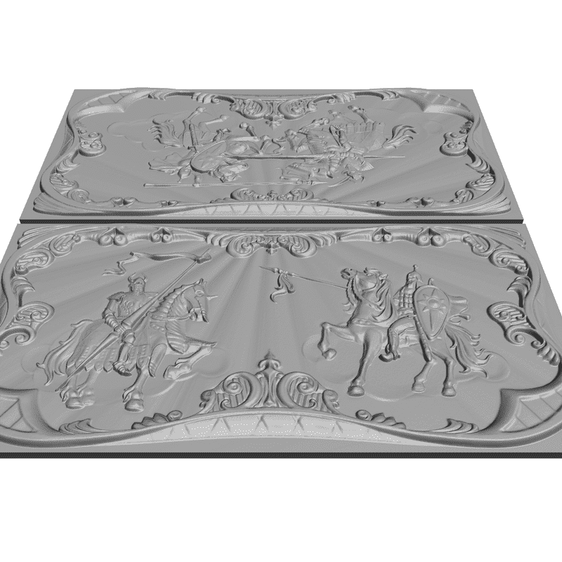 картинка Всадники PI2-001 3D-STL.COM