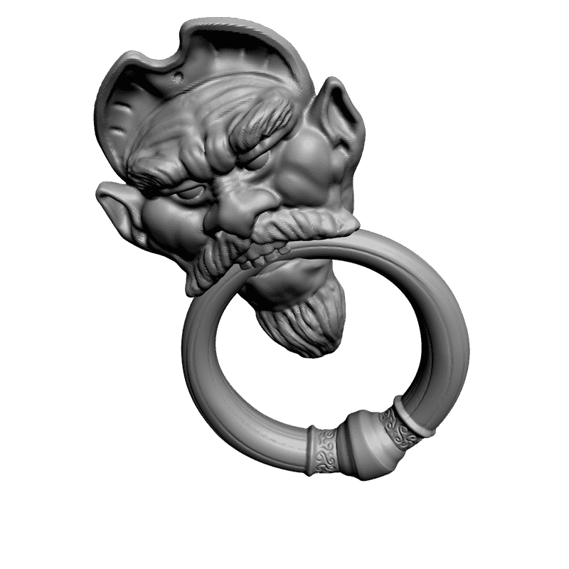картинка Дверная ручка L1-014 3D-STL.COM