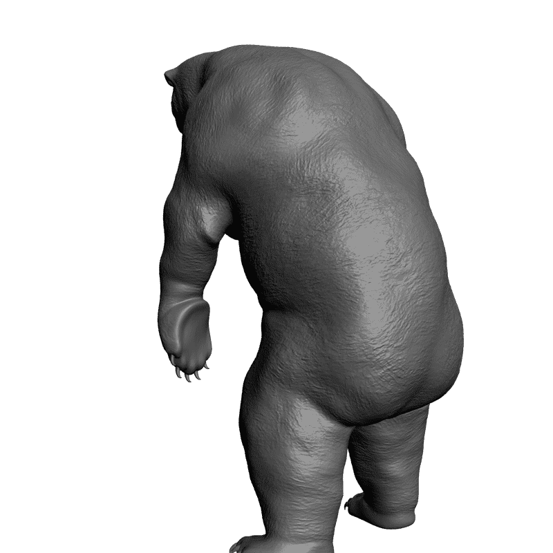 картинка Медведь F1-055 3D-STL.COM