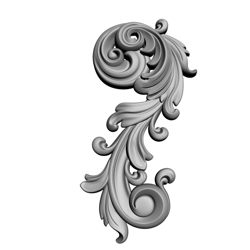 картинка Элемент декора D10-455 3D-STL.COM