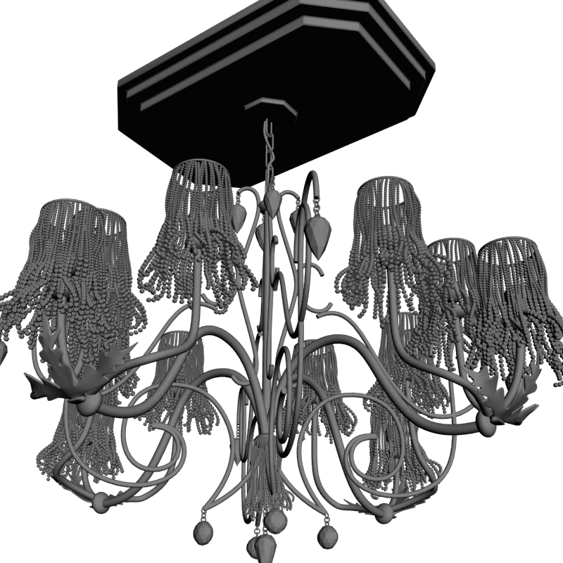 картинка Люстра H6-017 3D-STL.COM
