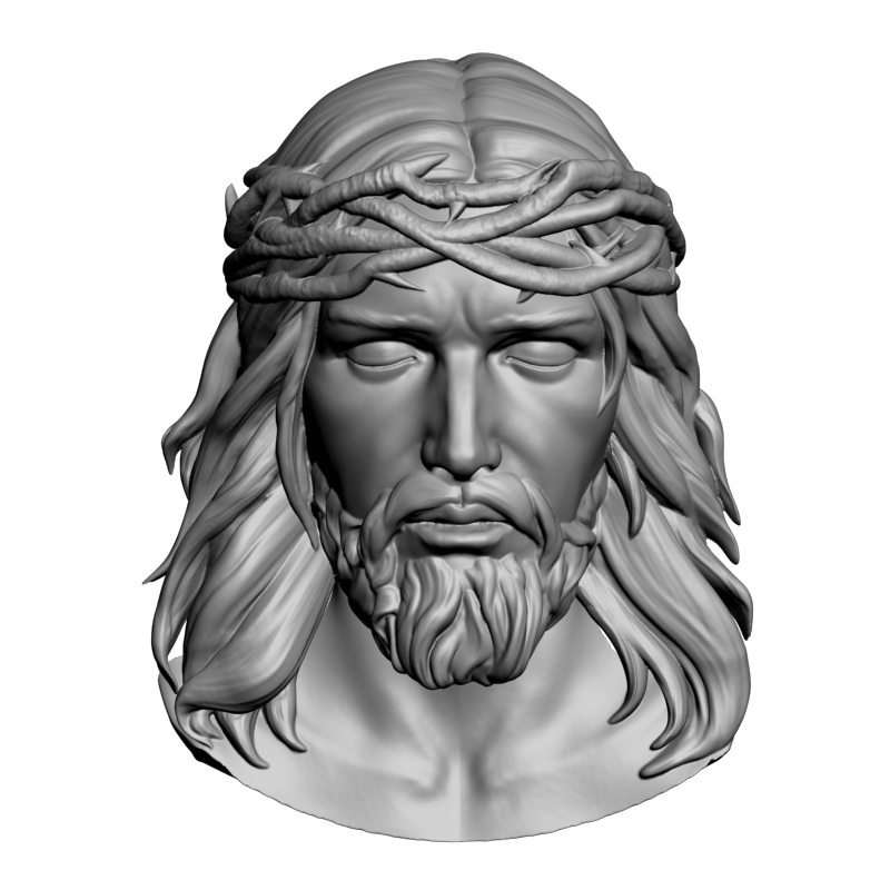картинка Голова V6-095 3D-STL.COM