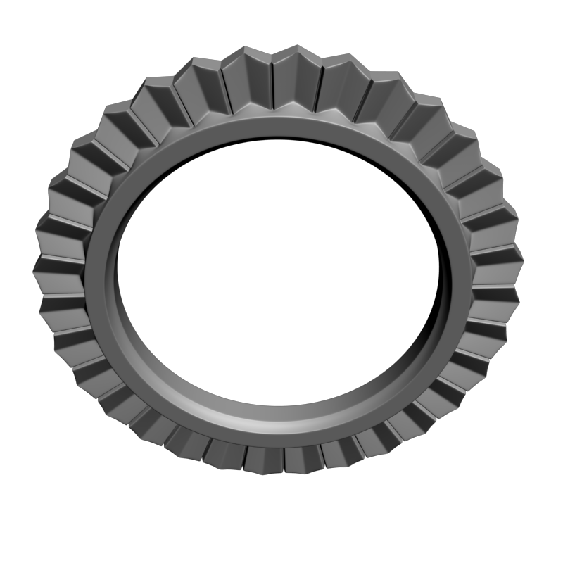 картинка Рама резная круглая D14-400 3D-STL.COM
