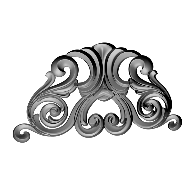картинка Элемент декора D10-511 3D-STL.COM