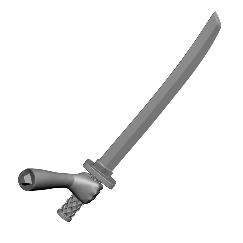 картинка Правая рука с мечём PI1-330 3D-STL.COM