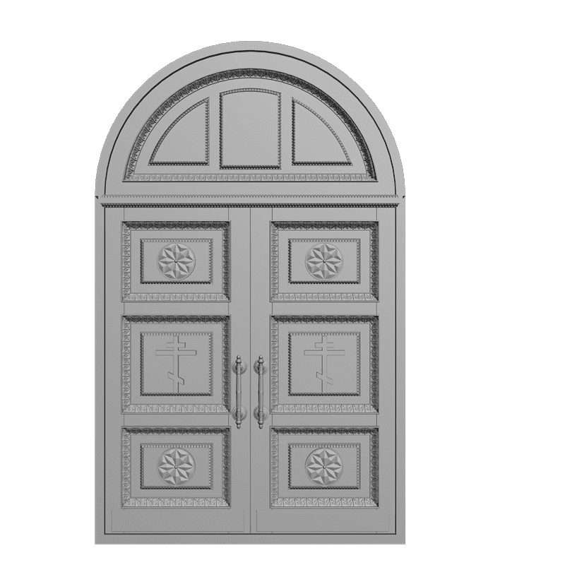 картинка Дверь резная H3-042 3D-STL.COM