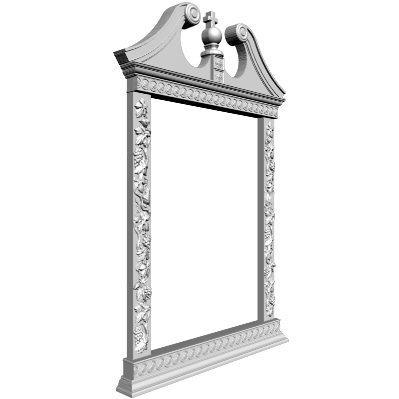 картинка Рама резная D14-389 3D-STL.COM
