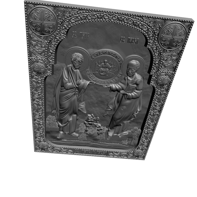 картинка Петр и Павел V3-115 3D-STL.COM