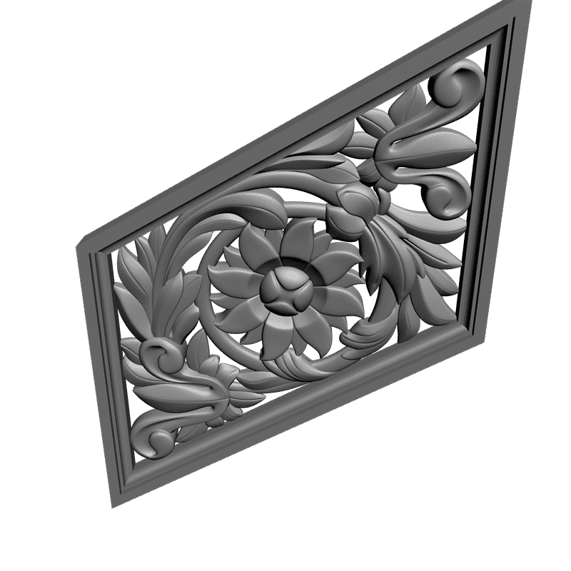 картинка Панель резная D11-069 3D-STL.COM