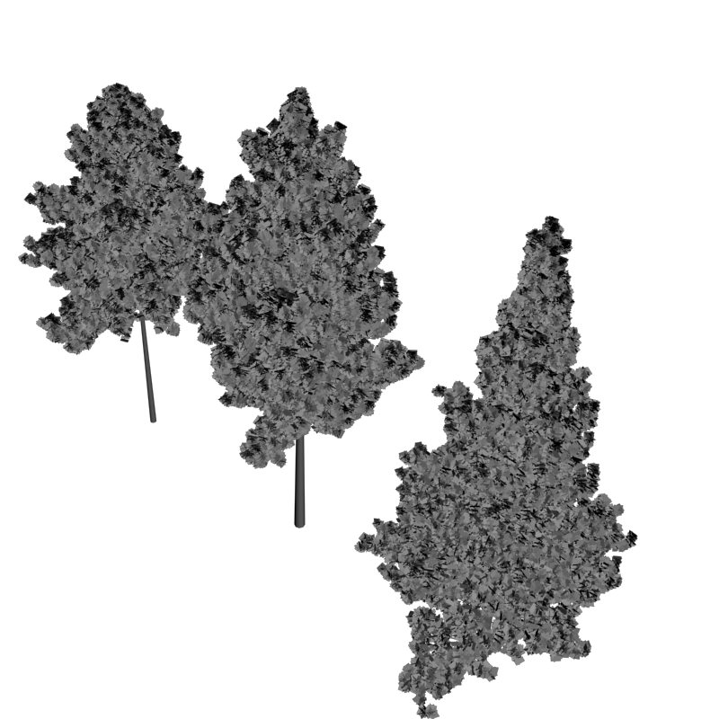 картинка Деревья F4-105 3D-STL.COM