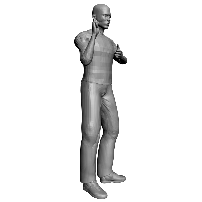 картинка Персонаж PI1-539 3D-STL.COM