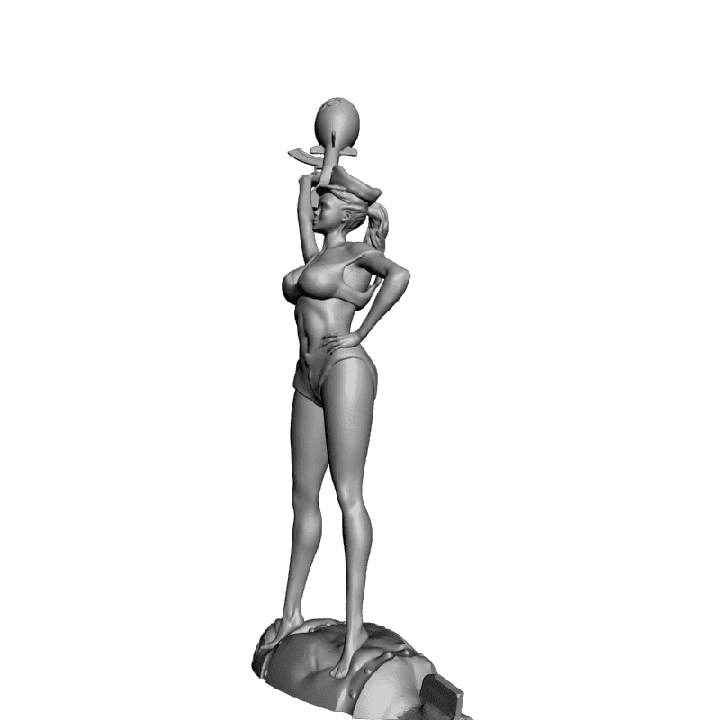 картинка Ядерная Мисс L3-134 3D-STL.COM