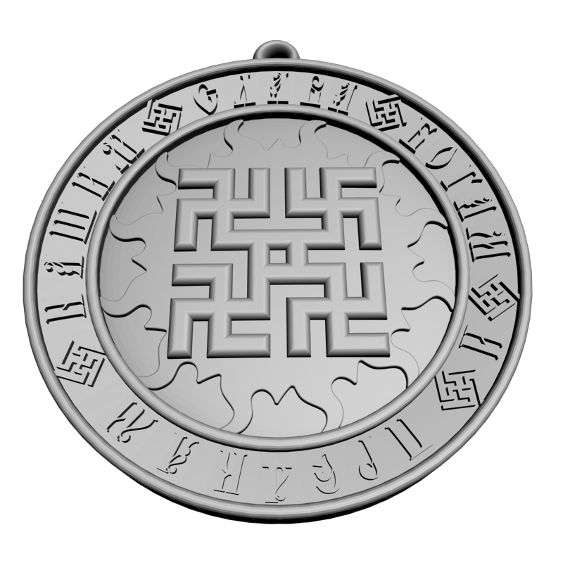 картинка Оберег Коники RG1-156 3D-STL.COM