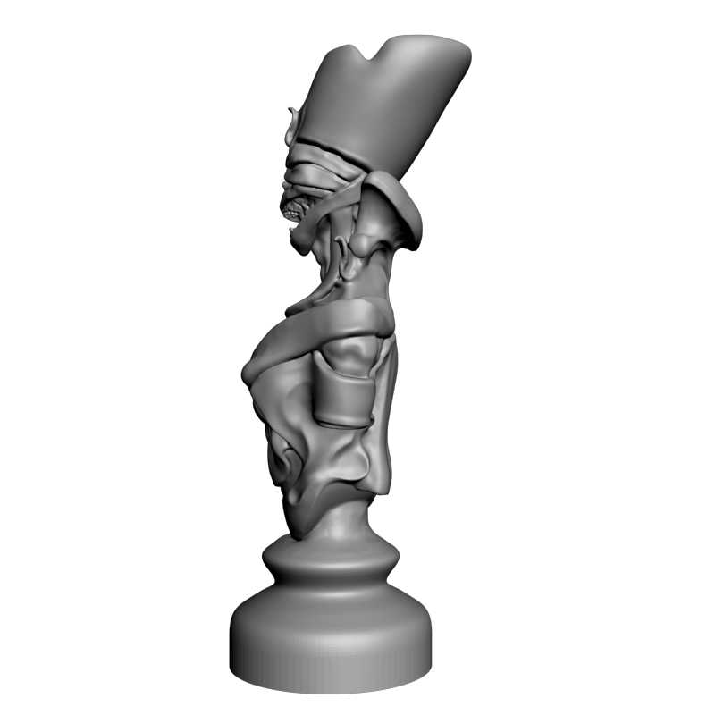 картинка Египетские мумии Королева PI3-144 3D-STL.COM