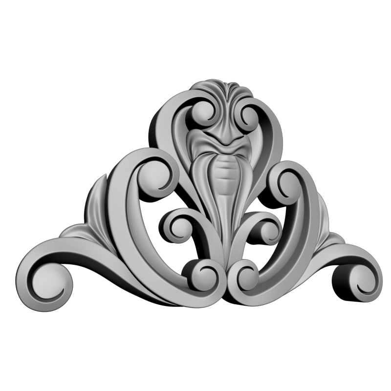 картинка Элемент декора D10-509 3D-STL.COM