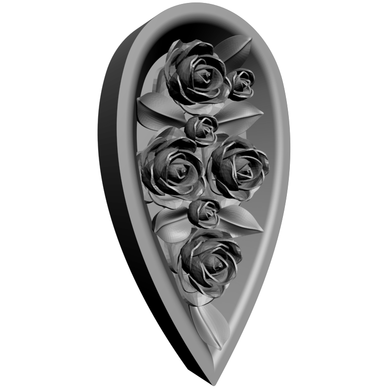картинка Розы P4-405 3D-STL.COM