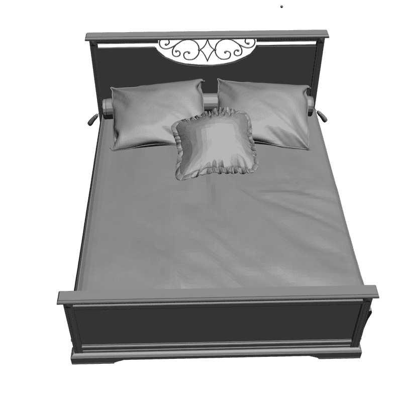 картинка Кровать резная Джаконда M4-119 3D-STL.COM