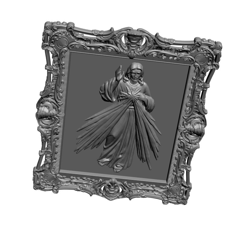 картинка Иисус V3-369 3D-STL.COM