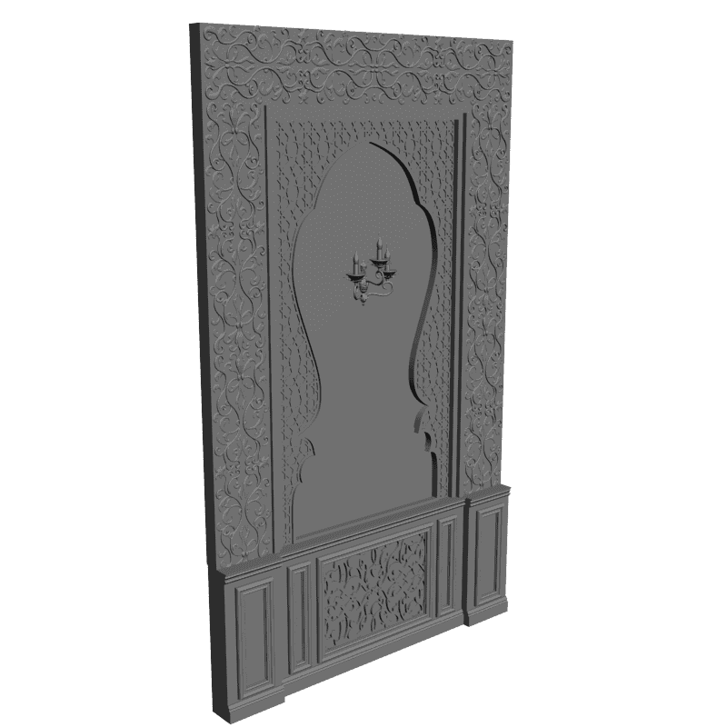 картинка Оформление ниши M13-009 3D-STL.COM