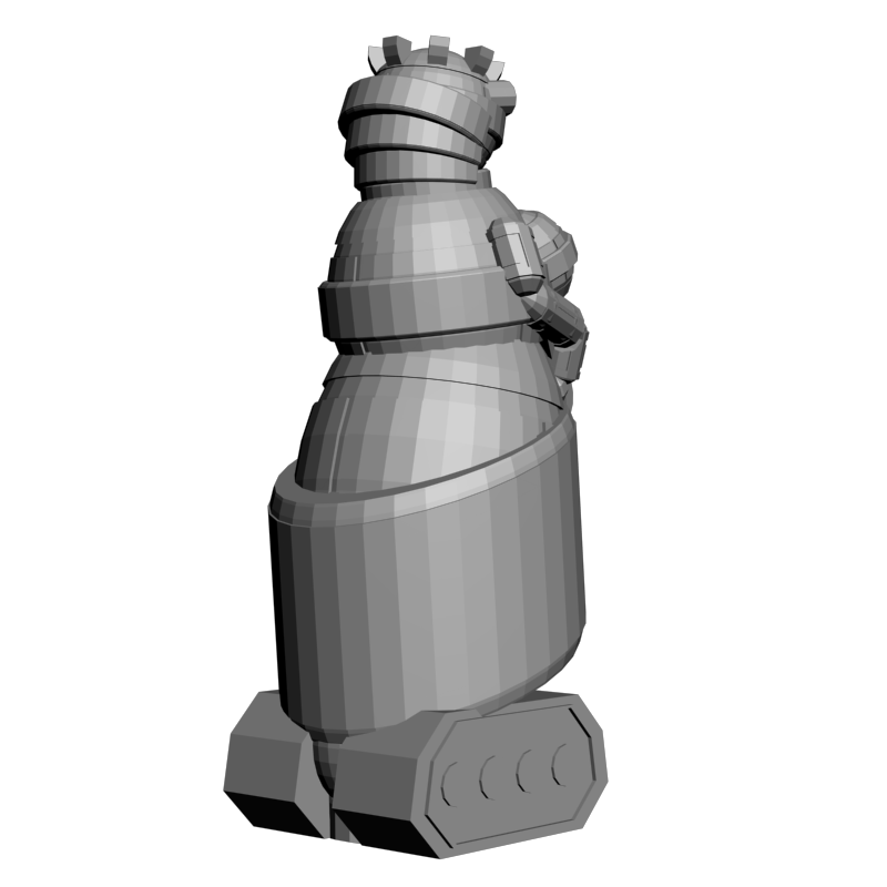 картинка Шахматы Роботы PI3-130 3D-STL.COM
