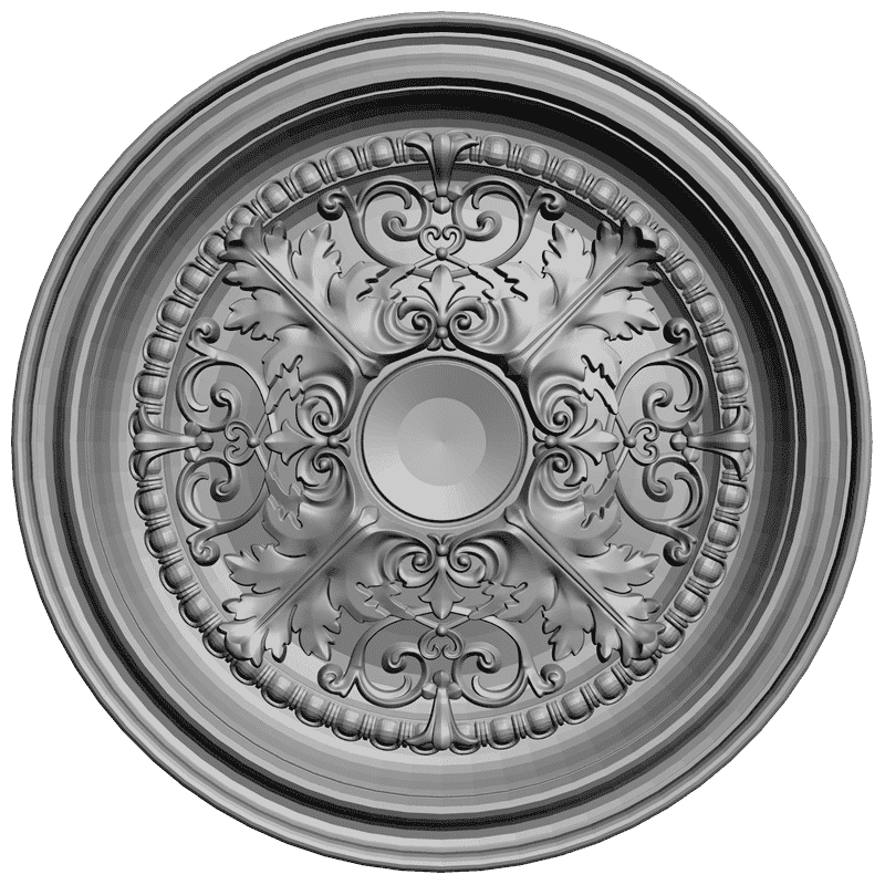 картинка Розетка резная D16-062 3D-STL.COM