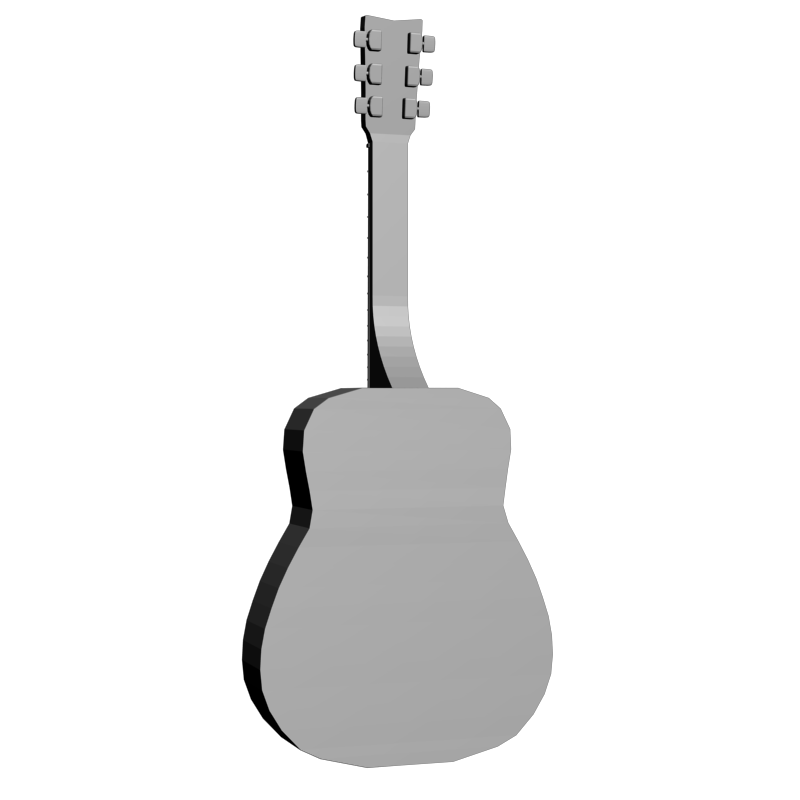 картинка Гитара P2-010 3D-STL.COM