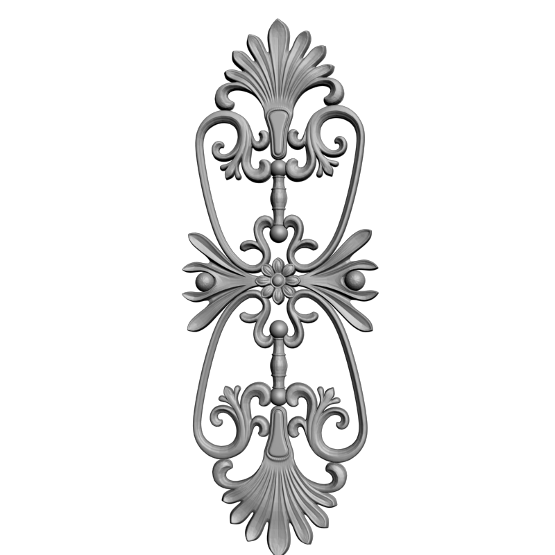 картинка Накладка декоративная D10-431 3D-STL.COM