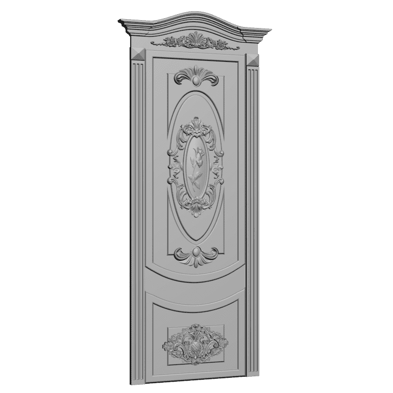 картинка Двери резные H3-066 3D-STL.COM