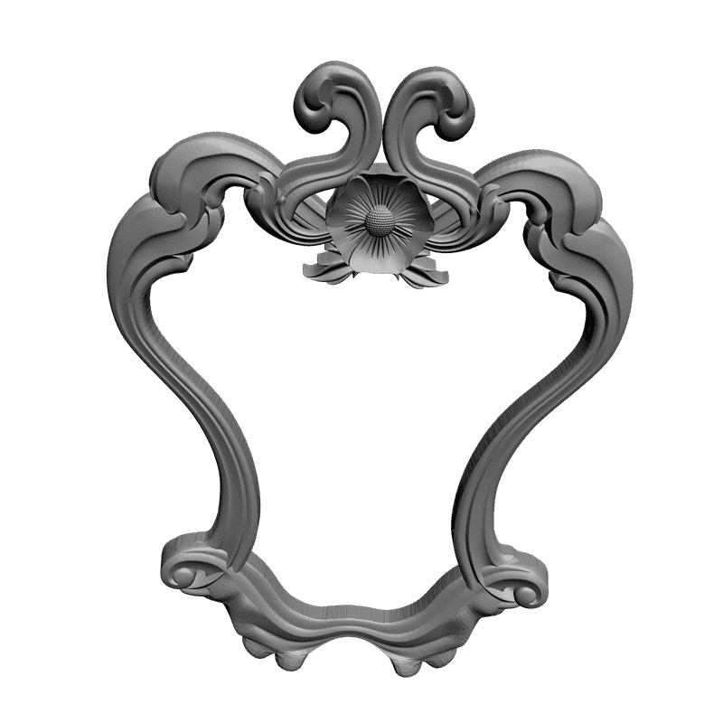 картинка Рама резная D14-229 3D-STL.COM