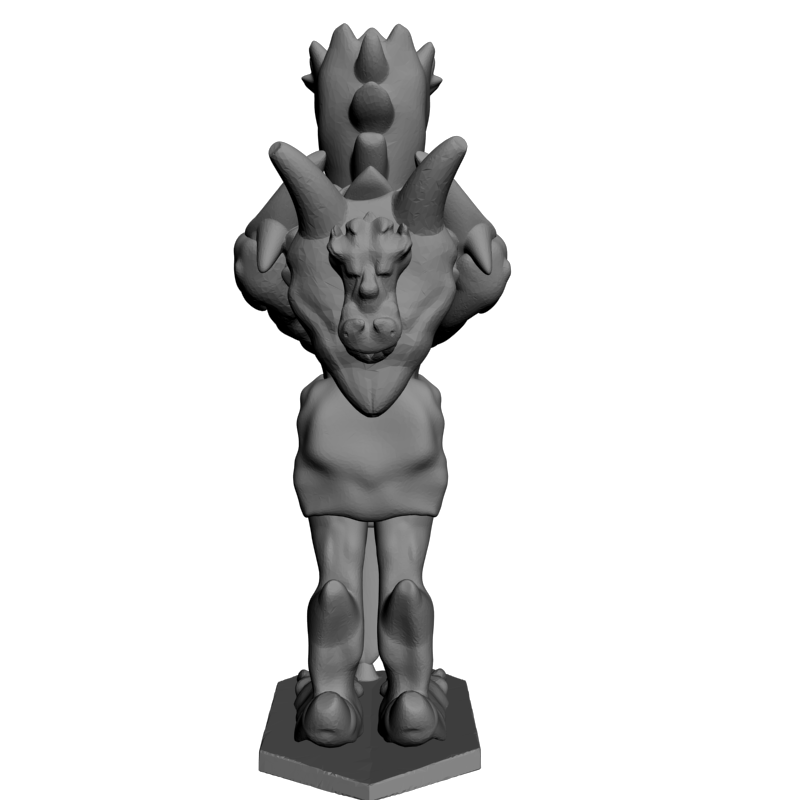 картинка С мечём в руках PI1-369 3D-STL.COM