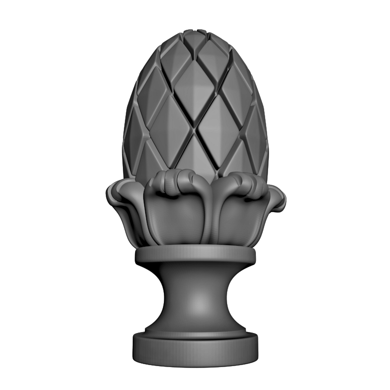 картинка Шар резной декоративный D20-032 3D-STL.COM