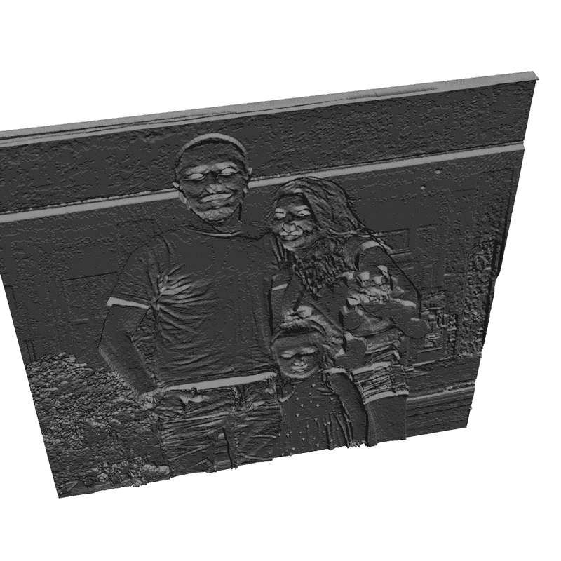 картинка Пластина на светильник H6-007 3D-STL.COM
