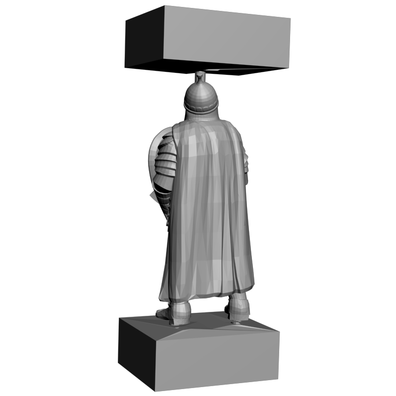 картинка Пешка PI3-134 3D-STL.COM