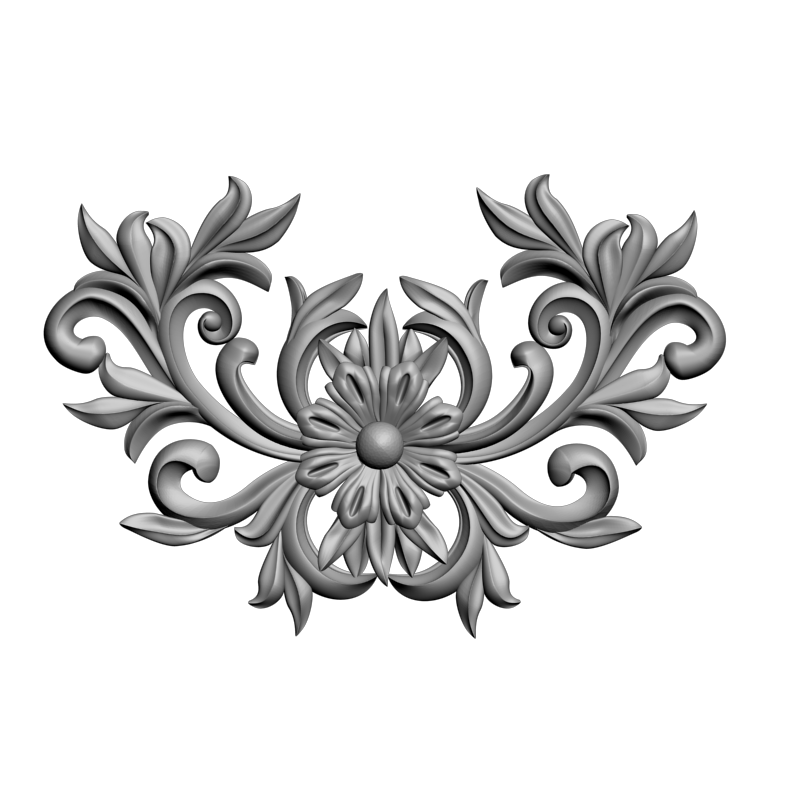 картинка Накладка декоративная D10-423 3D-STL.COM