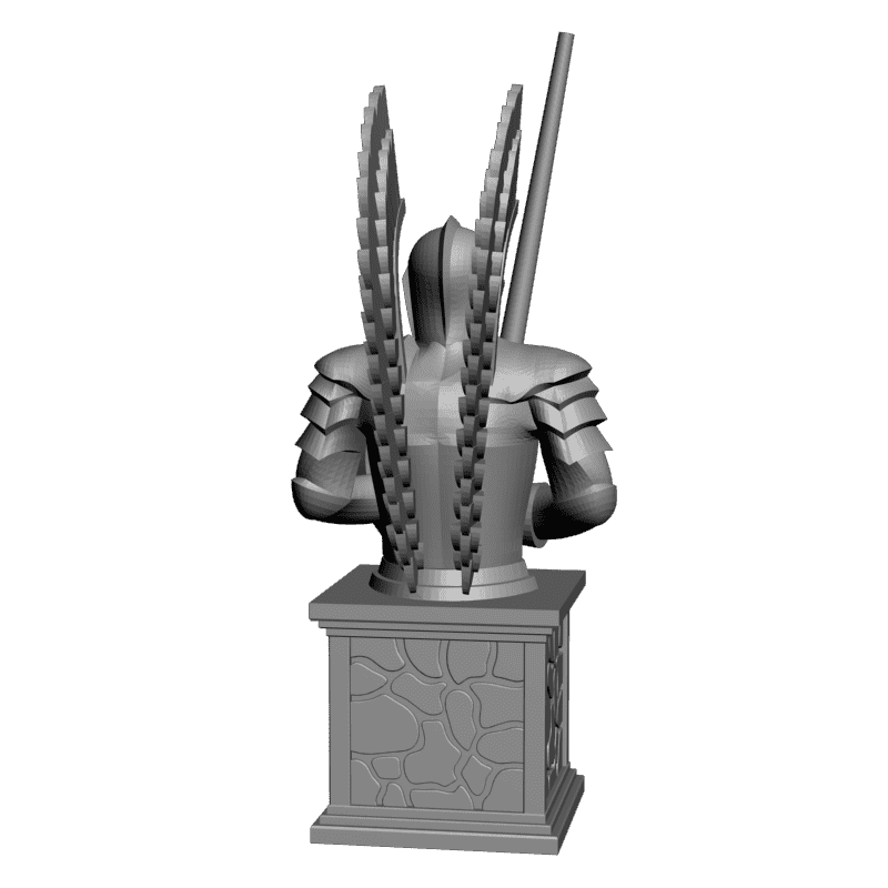 картинка Рыцарские доспехи P4-328 3D-STL.COM