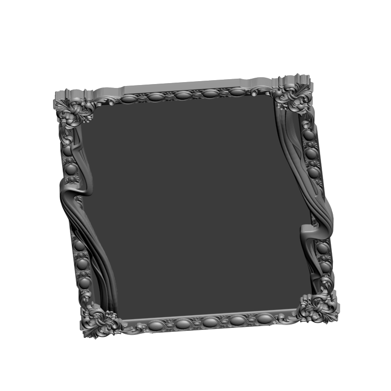 картинка Рамка резная D14-591 3D-STL.COM