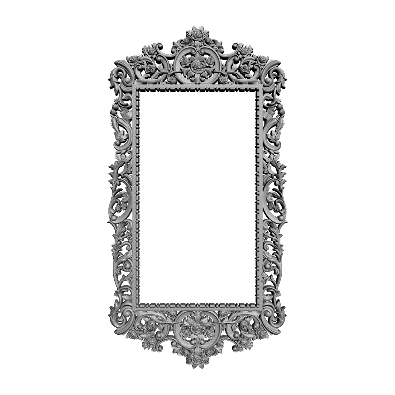 картинка Рамка резная D14-107 3D-STL.COM