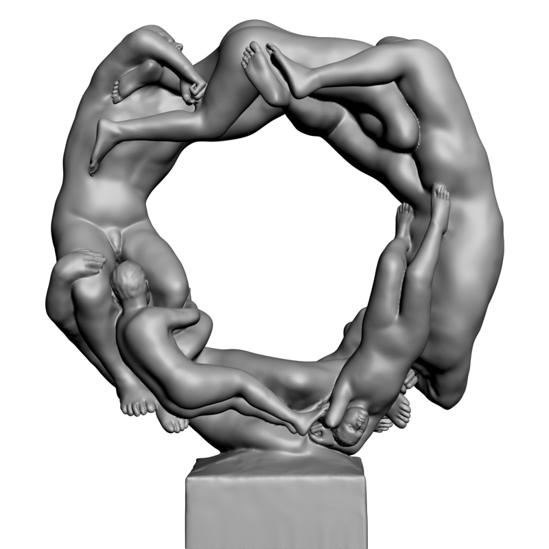 картинка Искусство круга L3-161 3D-STL.COM