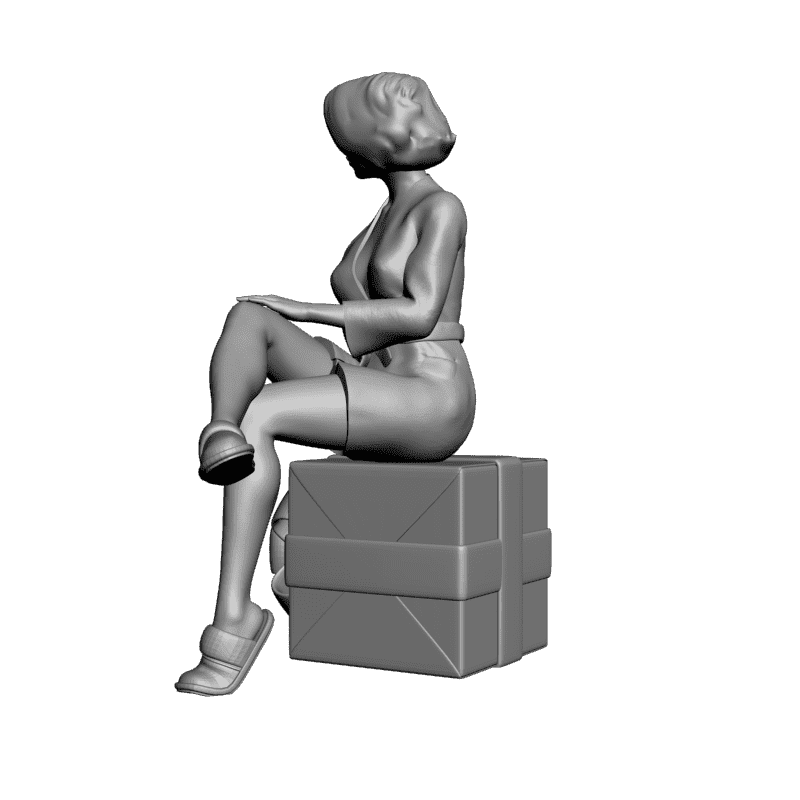 картинка Девушка подарок L3-121 3D-STL.COM