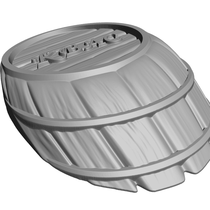картинка Бочка кваса P4-019 3D-STL.COM