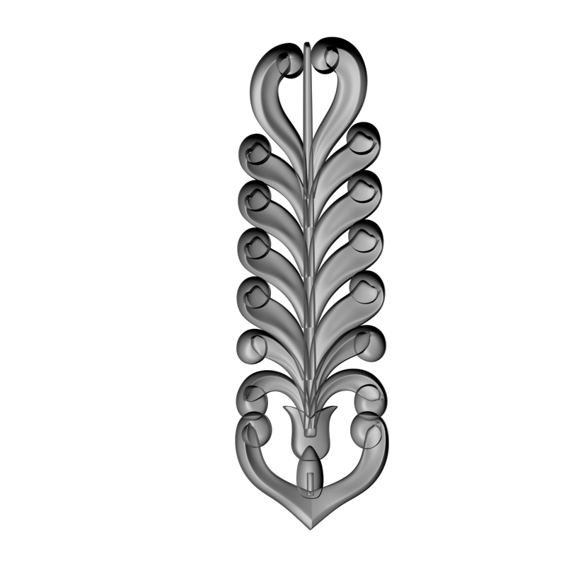 картинка Элемент декора D10-496 3D-STL.COM