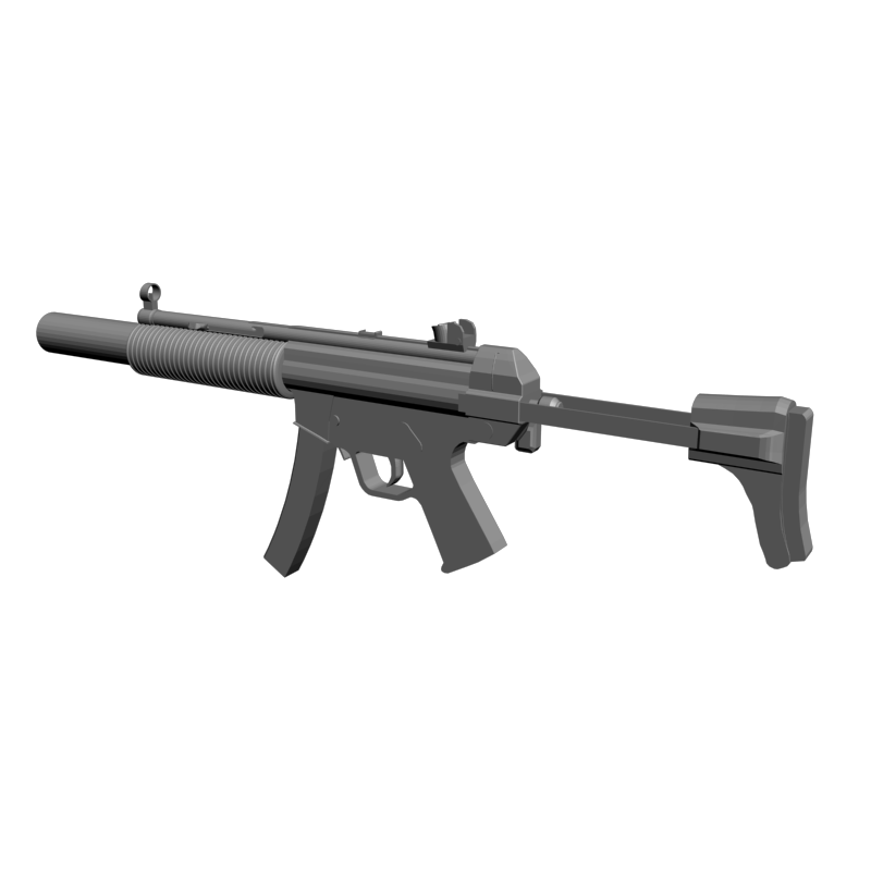 картинка MP5 RO2-050 3D-STL.COM