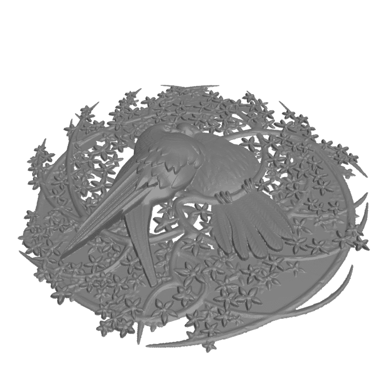 картинка Голуби F3-054 3D-STL.COM