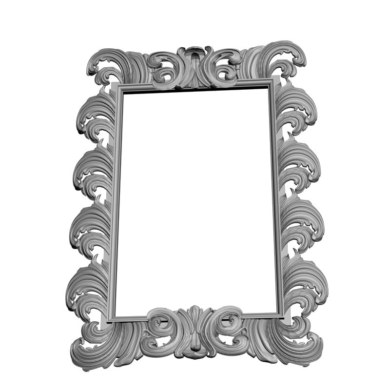картинка Рамка резная D14-602 3D-STL.COM