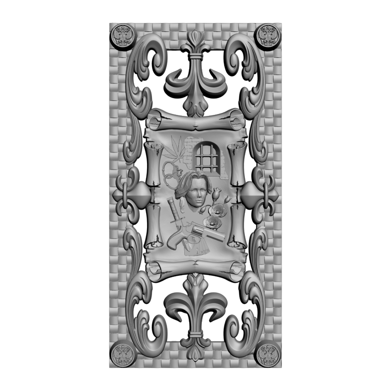 картинка Нарды PI2-114 3D-STL.COM