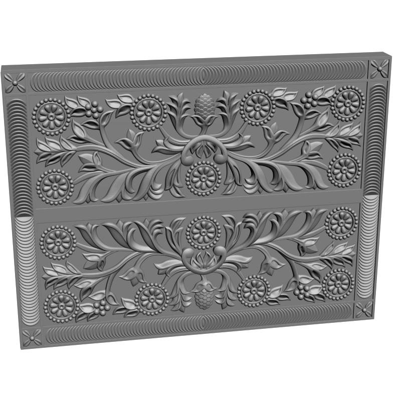 картинка Шкатулка 7 деталей P4-356 3D-STL.COM