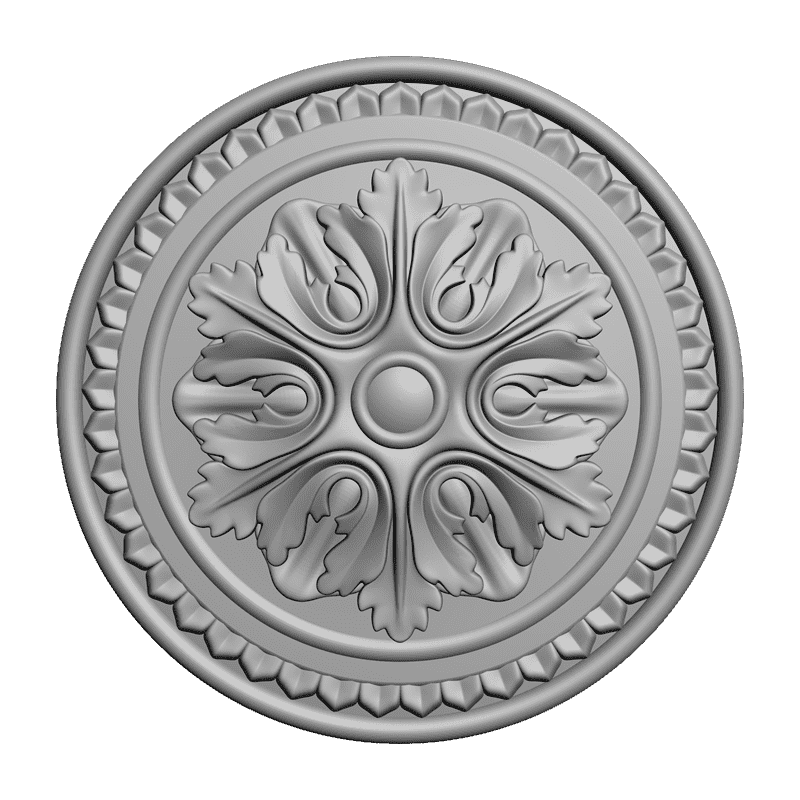 картинка Розетка резная D16-098 3D-STL.COM