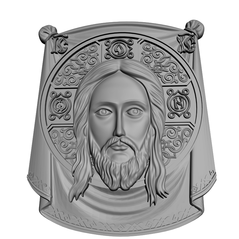 картинка Иисус V3-387 3D-STL.COM